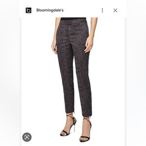 Size 2 Reiss Snake Print Trouser.